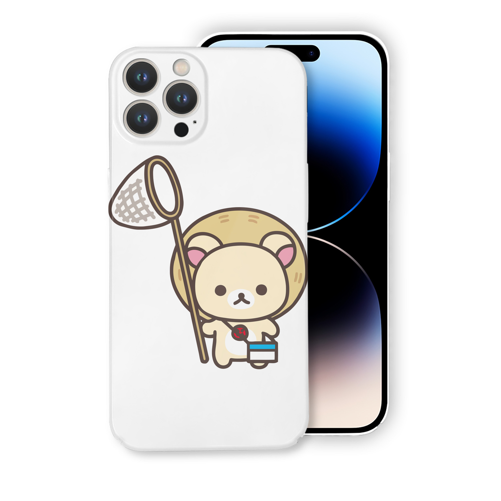 （画像用） リラックマ リラックマ キイロイトリ Rilakkuma Korilakkuma Kiiroitori 【iPhone 14シリーズ対応】ハードケース